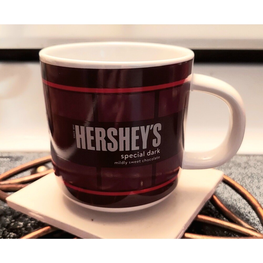 Hershey’s Mug Coffee Cup Special Dark Chocolate Galerie Brand 3.75” Vintage Look